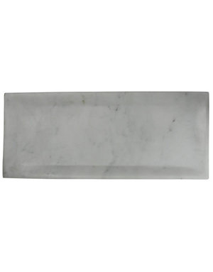 Essex Rectangle Plate, Marble - Med, Available for local pick up