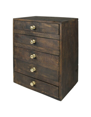 Jackson Case, 5 Drawers, Available for local pick up