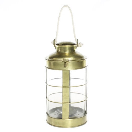 Caravan Brass Lantern - Sm, Available for local pick up