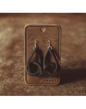 Knot Earrings, Black