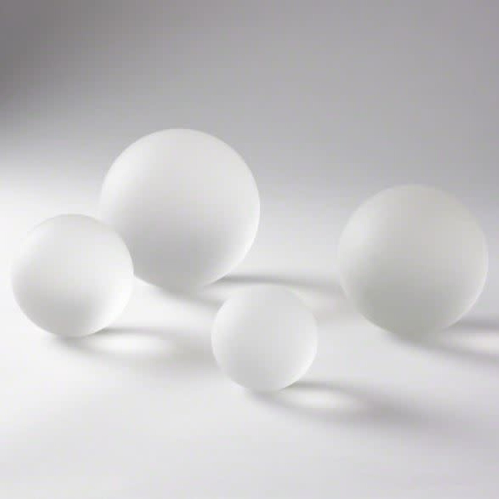 Frosted Crystal Ball, Large, 5"