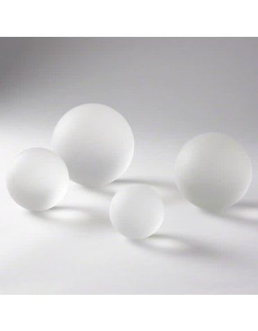 Frosted Crystal Ball, Large, 5"