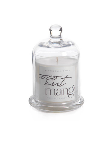 Apothocary Candle Dome Jar - Coconut Mango 10 oz