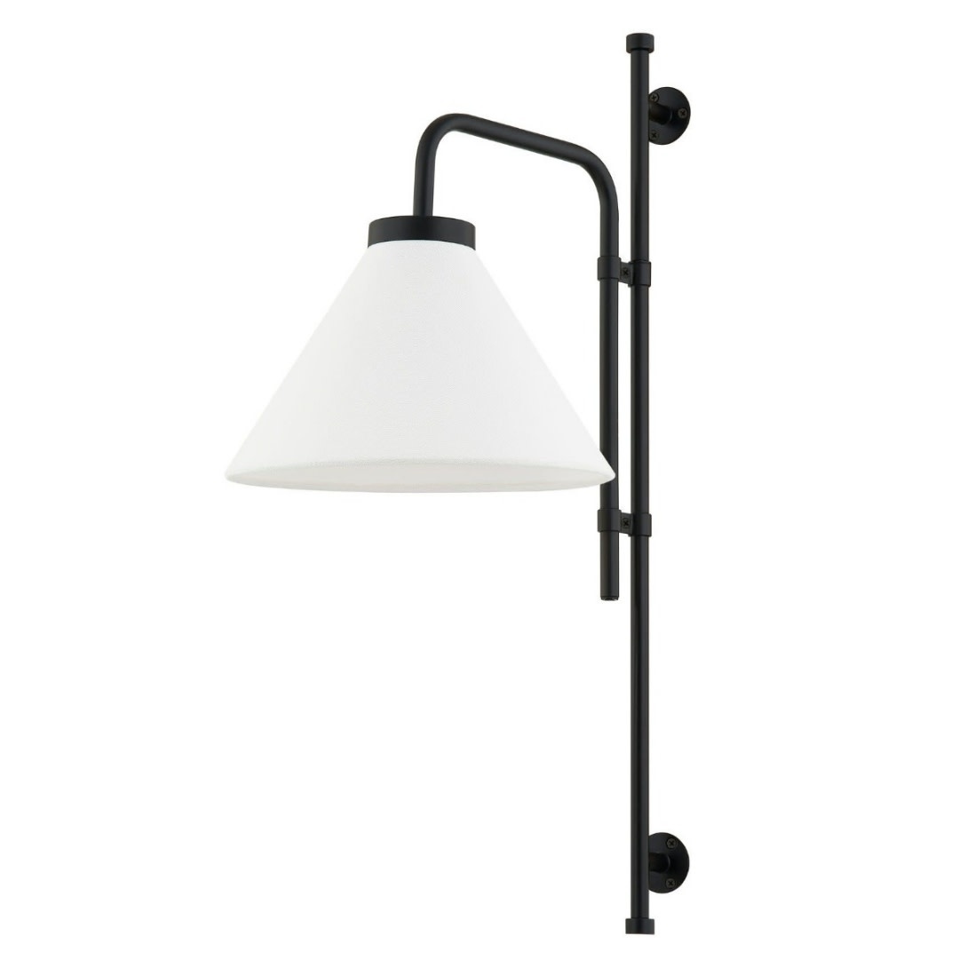 Campbell Portable Sconce, 15"x24" E15"
