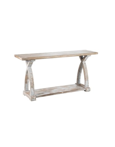 Genevieve Console Table, Sky Grey, 60 x 18 x 30 Furniture Available for Local Delivery or Pick Up