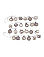 Mercury Glass Ornament Garland, 72"
