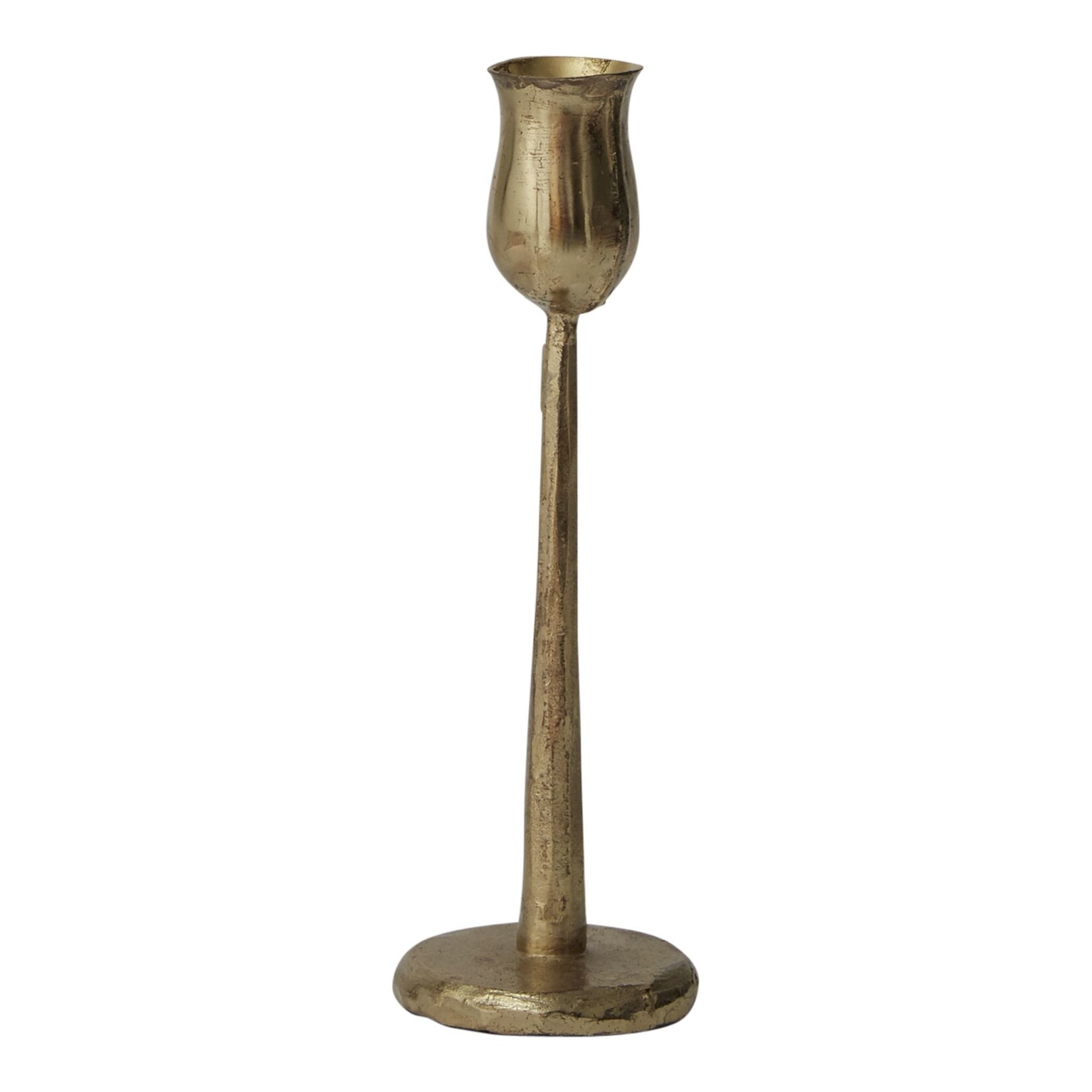 Auric Candlestick, Small, 2.5 X 7.5 in.