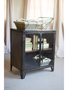 Metal Cabinet w/ Two Glass Doors, 25x17x30  Furniture Available for Delivery or Pick Up
