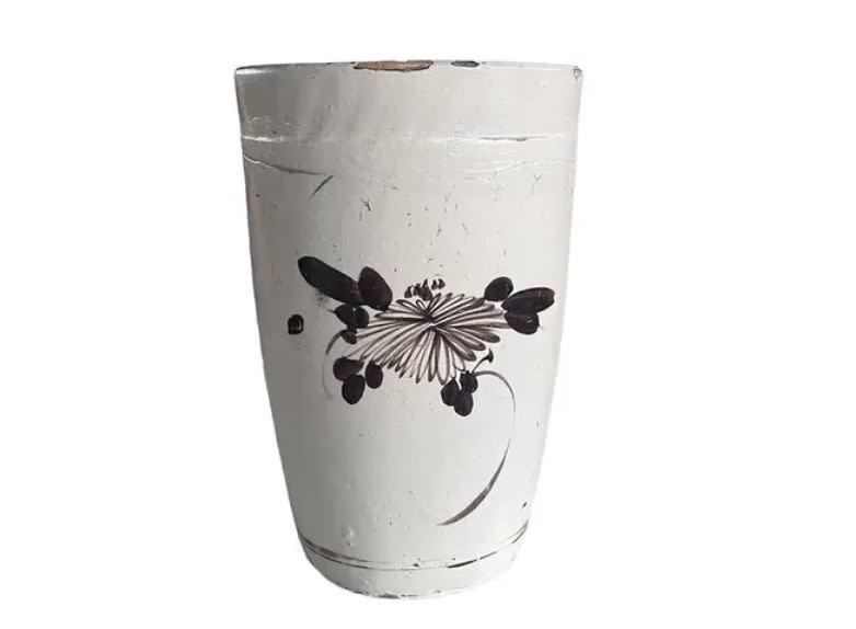 Glazed Chizou Flower Pot, each piece varies