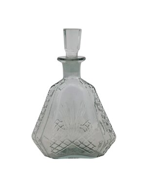 Etched Glass Decanter, 32 oz.