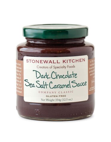 Stonewall Kitchen Dark Chocolate Sea Salt Caramel Sauce, 12.5oz