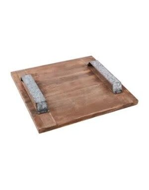 Square Wood Serving Board