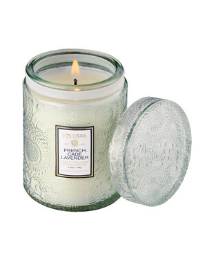 Voluspa French Cade Small Jar Candle, 5.5 oz