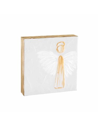 Angel Block Plaque, 5x11"