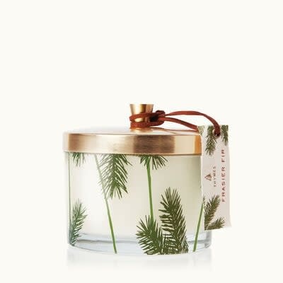 Thymes Pine Needle 3-Wick Poured Candle, 11.5 oz., Frasier Fir