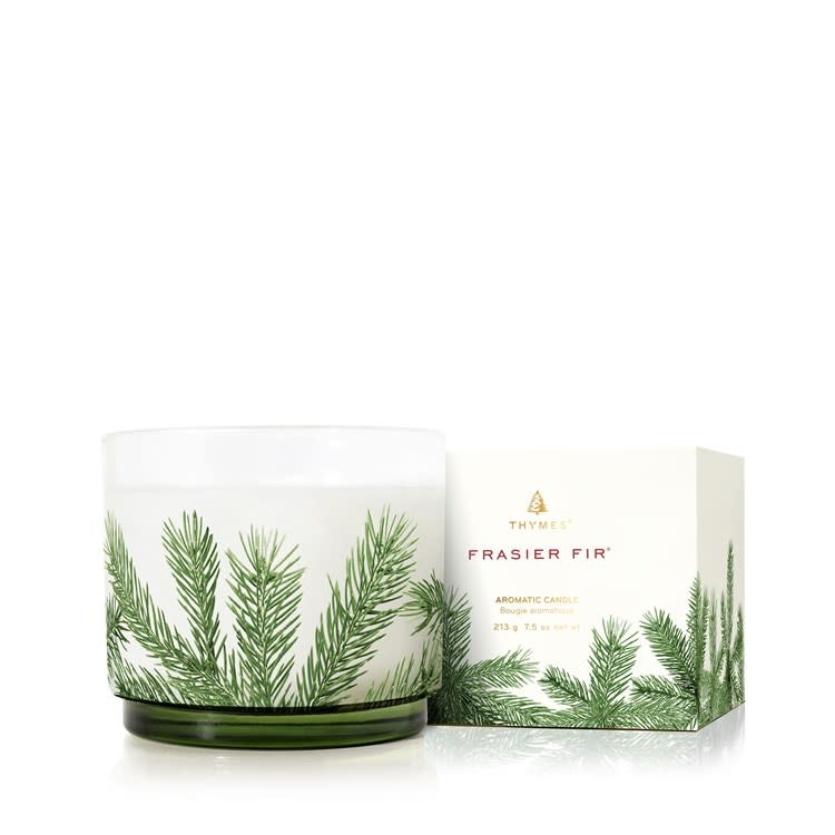Thymes Small Pine Needle Luminary, Frasier Fir, 7.5 oz