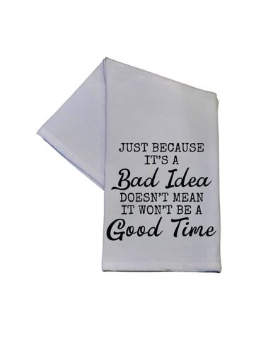 Just Because It Is A Bad Idea Cotton Hand Towel