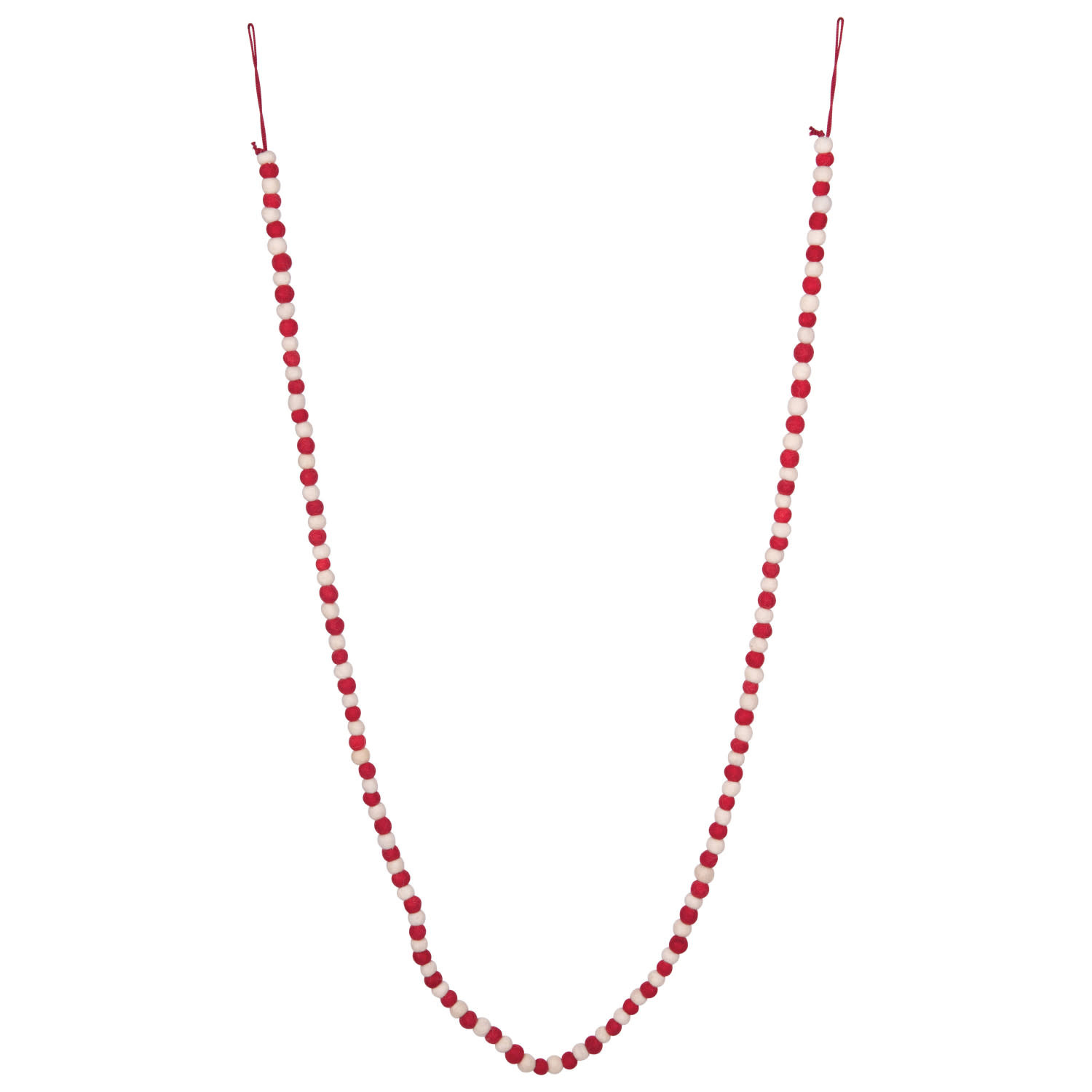 Wool Felt Ball Garland, 72"