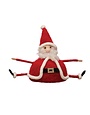 Wool Felt Sitting Santa, 4.5 in.