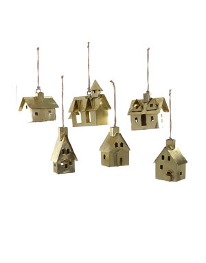 Assorted Holiday Village Ornament, priced individually