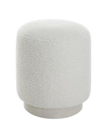 Avila Ottoman, White, 16 x 18 x 16 Furniture Available for Local Delivery and Pick Up