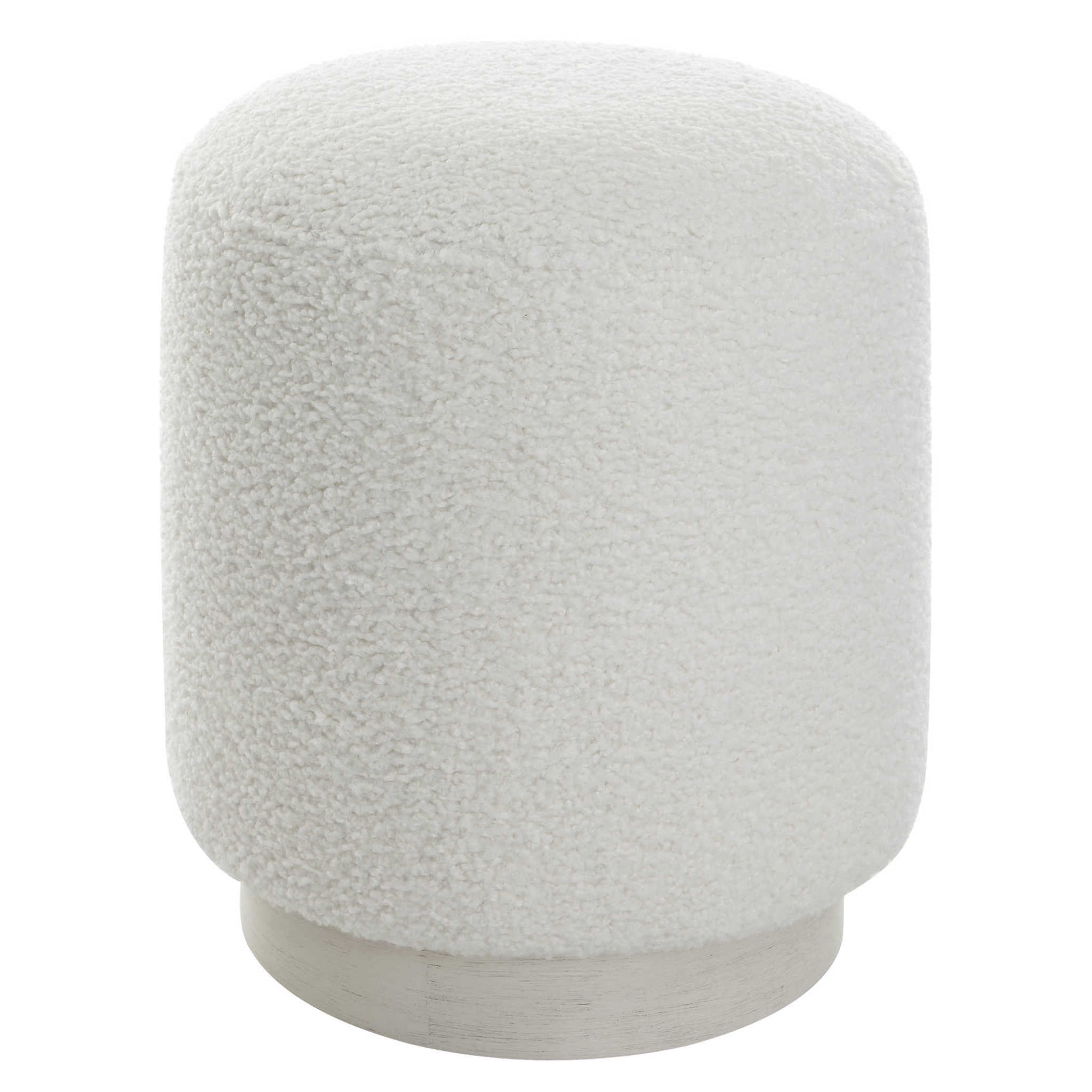 Avila Ottoman, White, 16 x 18 x 16 Furniture Available for Local Delivery and Pick Up