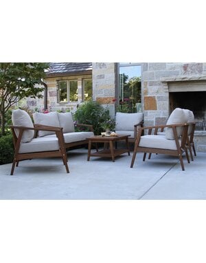 Eucalyptus Modern Seating Group, Set of 4, Furniture Available for Local Delivery or Pick Up