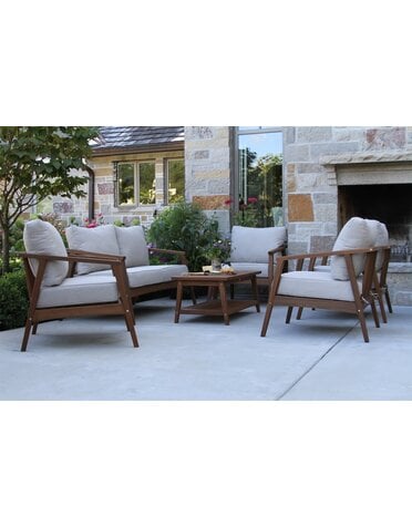 Eucalyptus Modern Seating Group, Set of 4, Furniture Available for Local Delivery or Pick Up