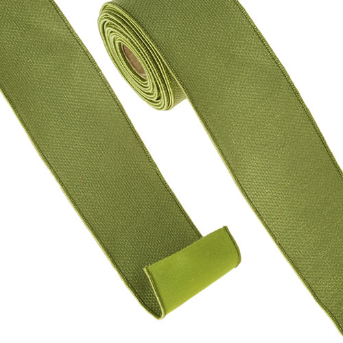 Green Wired Ribbon, 30'