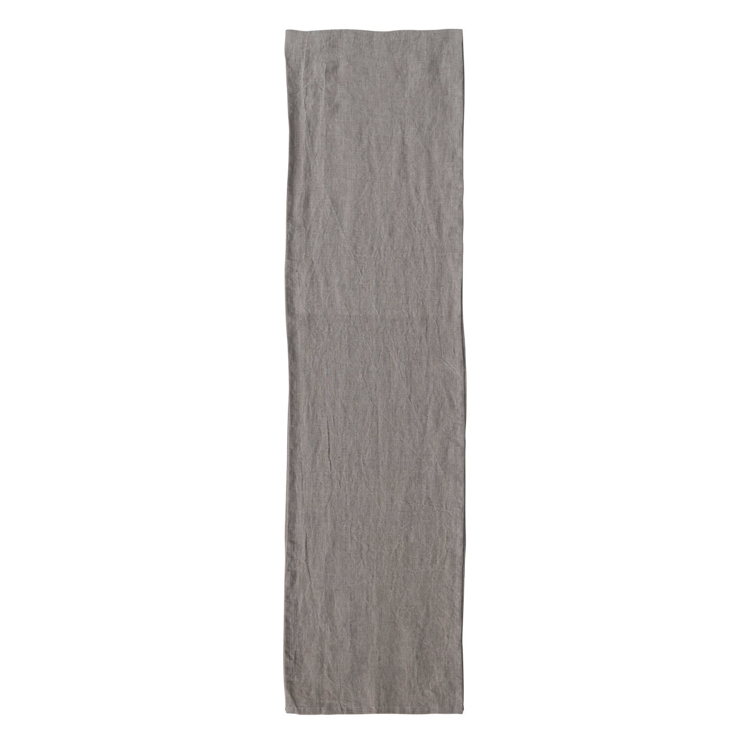 Stonewashed Linen Table Runner, Natural, 108"
