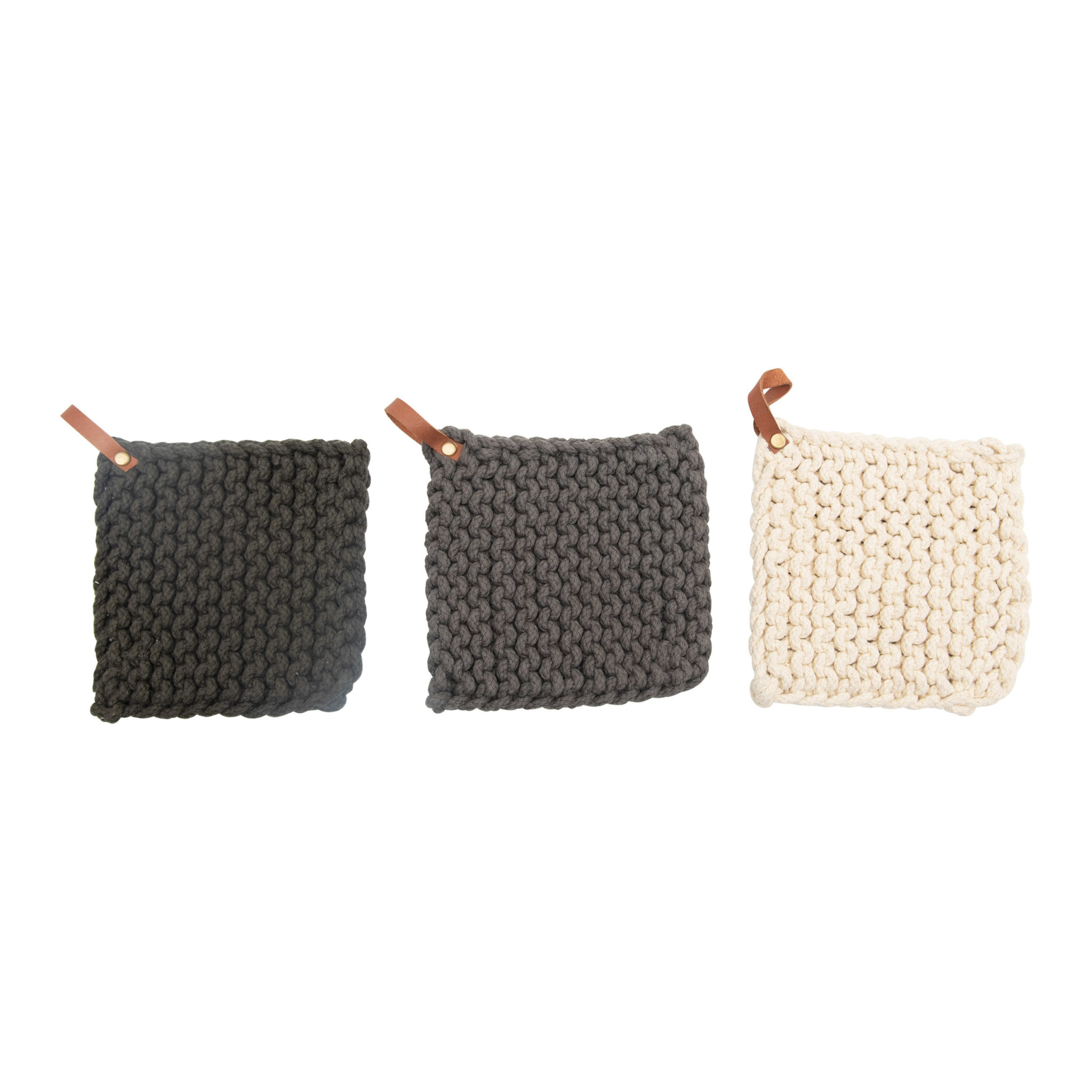 Cotton Crocheted Pot Holder