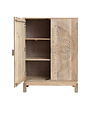 Carved Mango Wood Cabinet  39 x 16 x 54 Furniture Available for Local Delivery or Pick Up