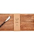 Rectangle Wood Board w/ Leather Handle