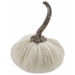 Velvet Pumpkin Filler, White