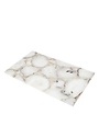 Rectangle Agate Platter, White
