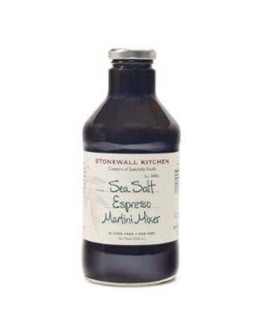 Stonewall Kitchen Sea Salt Espresso Martini Mixer, 24 fl oz.