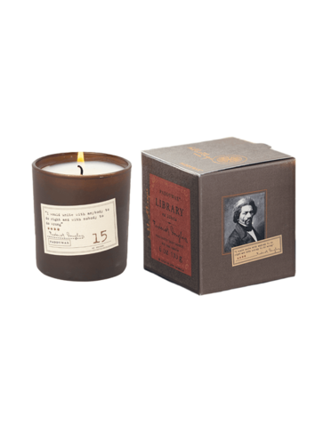 Library Boxed Candle, Frederick Douglass, 6 oz