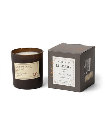 Library Boxed Candle, John Steinbeck, 6 oz