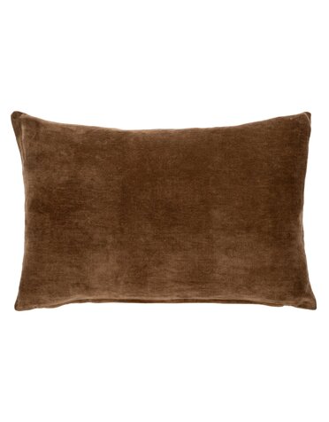 Vera Velvet Pillow, Sienna, 16x24
