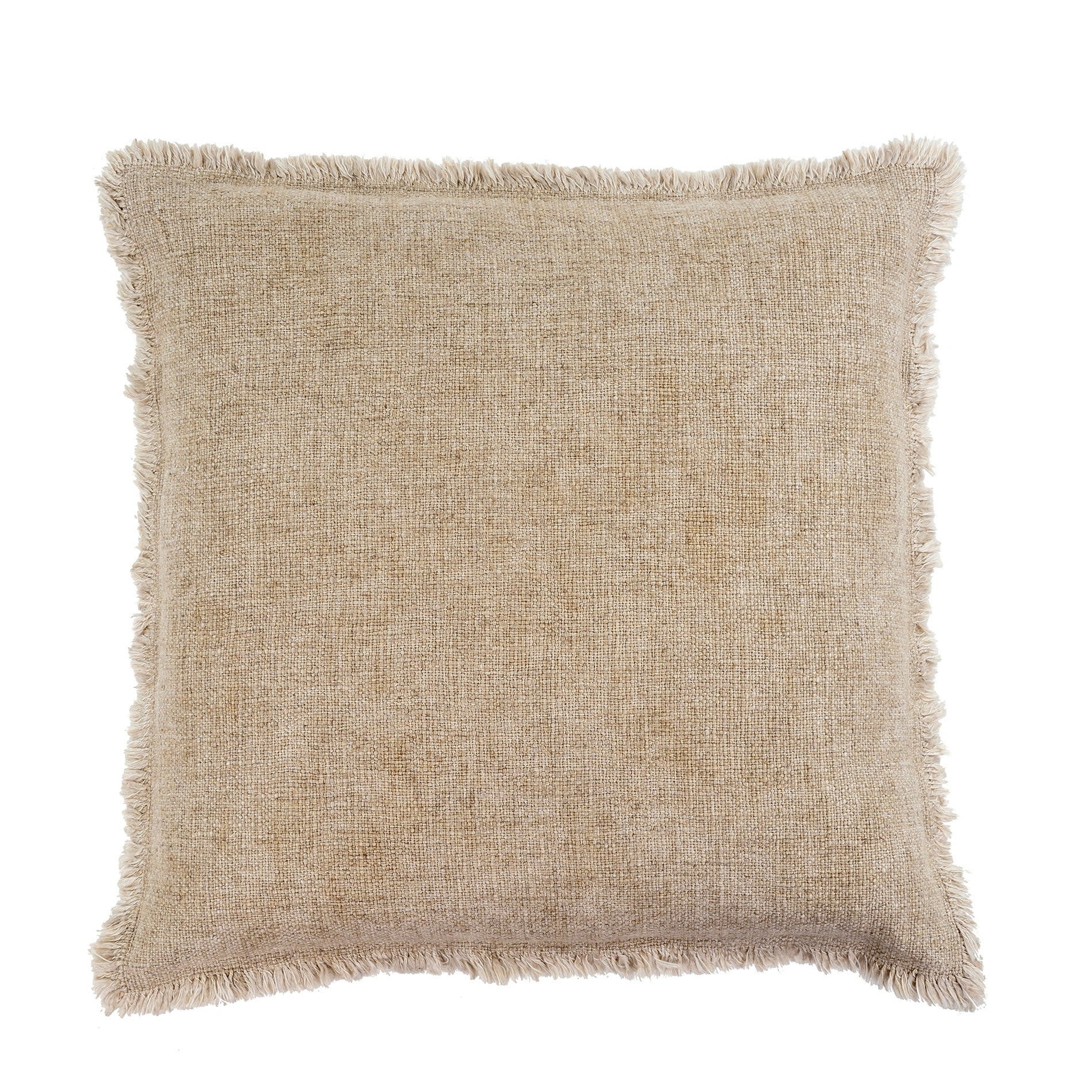 Selena Linen Pillow, Natural, 20x20
