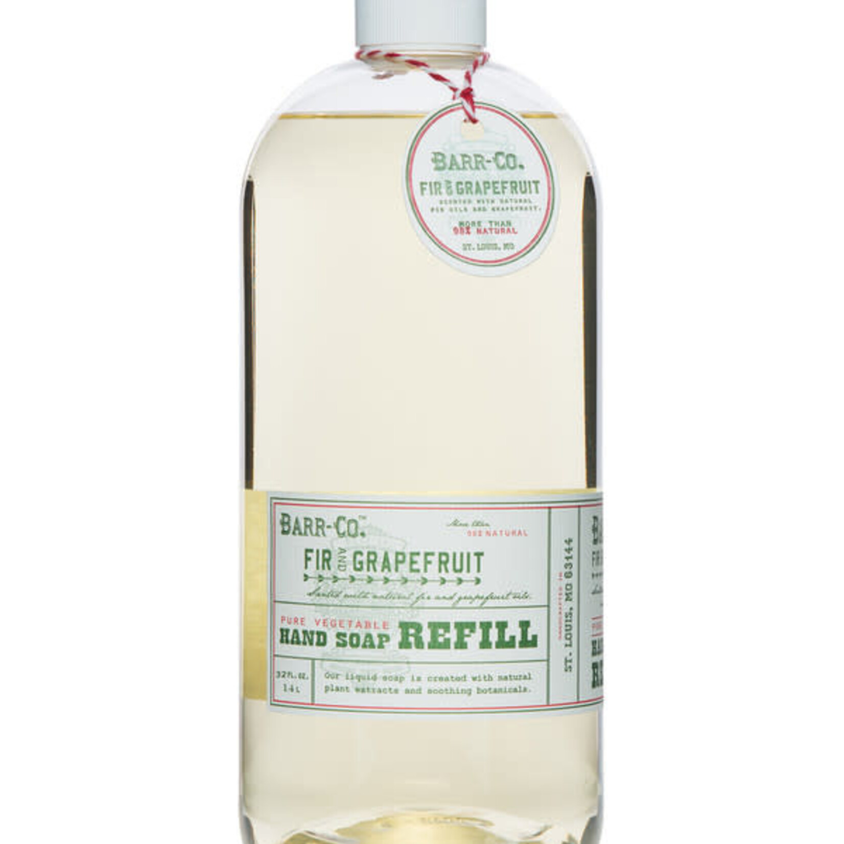 Barr-Co Fir & Grapefruit Hand Soap Refill, 32 oz.