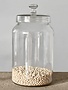Glass Canister, 12"