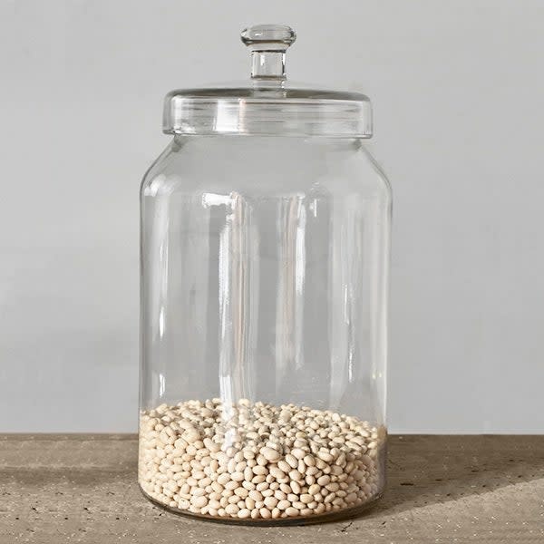 Glass Canister, 12"