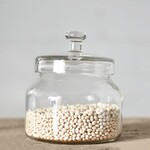 Glass Canister, 8"