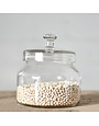 Glass Canister, 8"