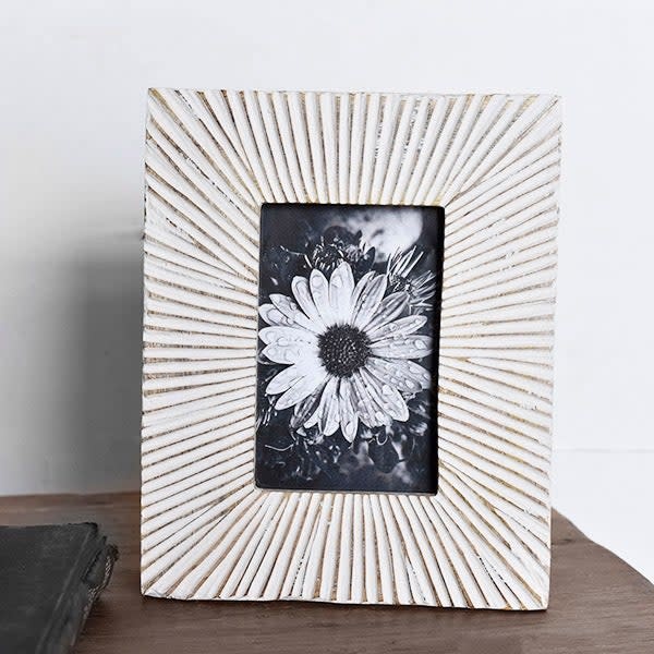 Sunburst Wood Frame, 6x4"