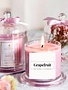 Curated Grapefruit Cloche Candle, 3 oz
