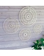 Hand Made Paper Disc Wall Art, Small, 16 in.