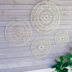Hand Made Paper Disc Wall Art, Small