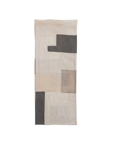 Cotton Patchwork Table Runner 72"